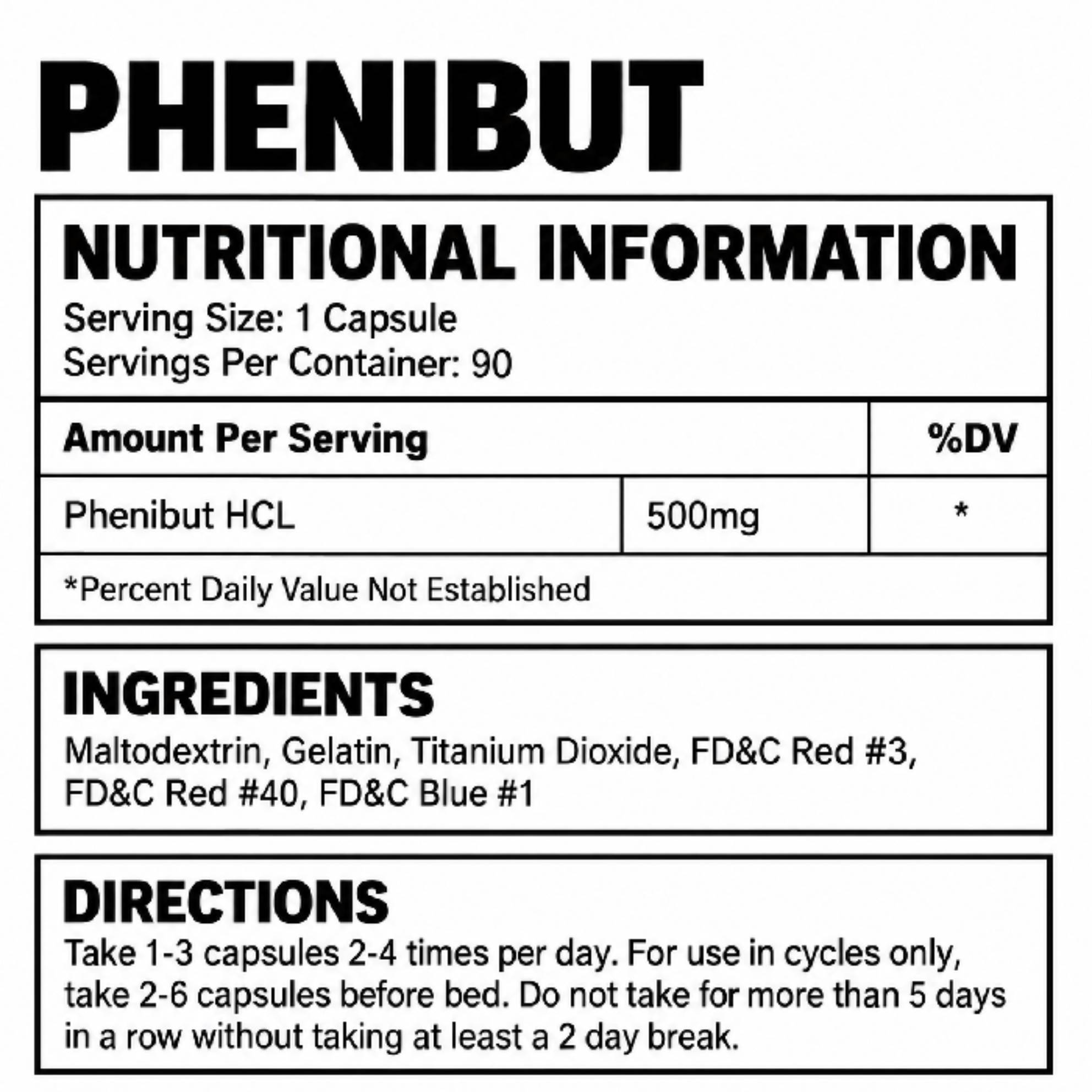 Phenibut 90 Caps Phenibut 90 Caps