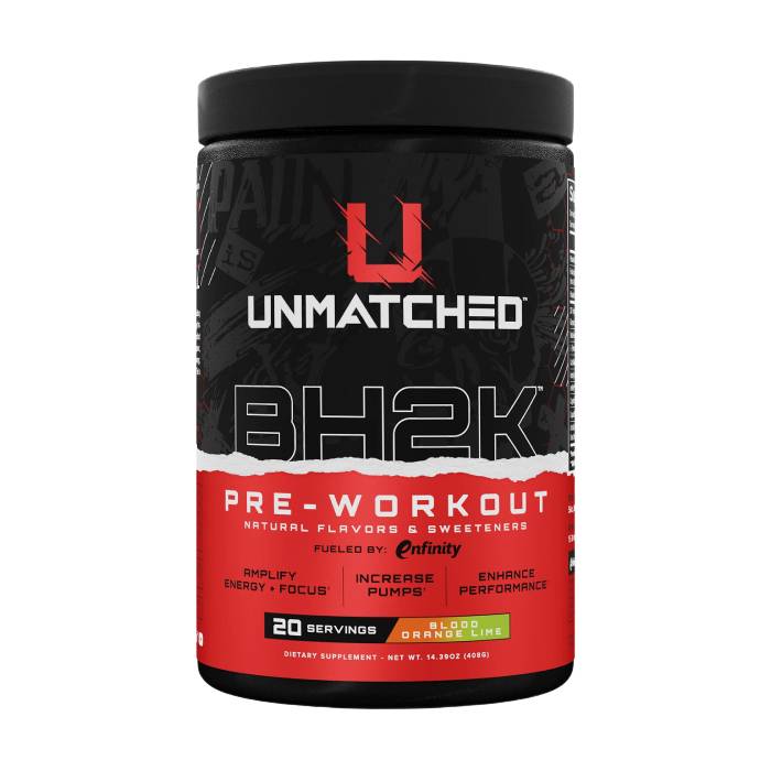 BH2K Pre-Workout 20 Servings Strawberry Colada BH2K Pre-Workout 20 Servings Strawberry Colada