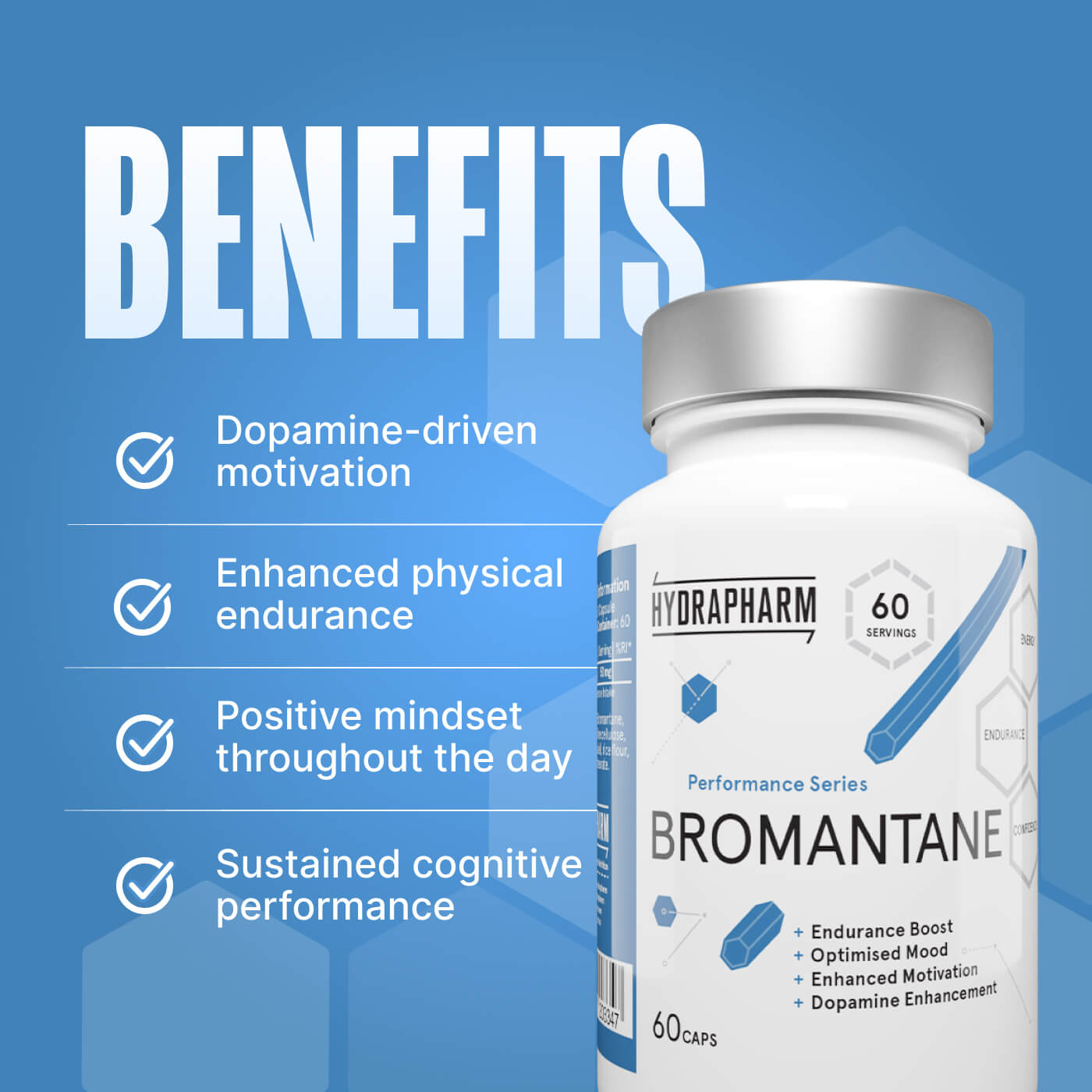 Bromantane 60 Capsules