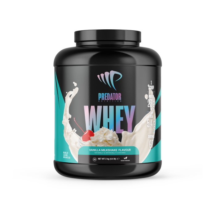 Predator Whey 2kg Vanilla Milkshake Predator Whey 2kg Vanilla Milkshake
