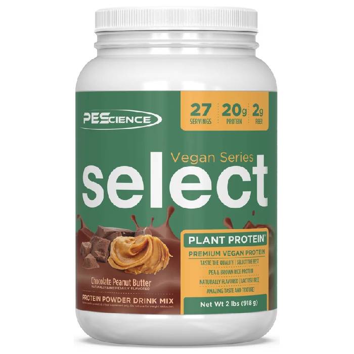Select Vegan Protein 27 Servings Chocolate Peanut Butter
