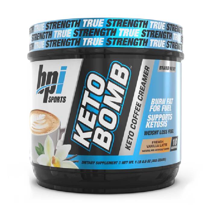 Keto Bomb 18 Servings French Vanilla Latte