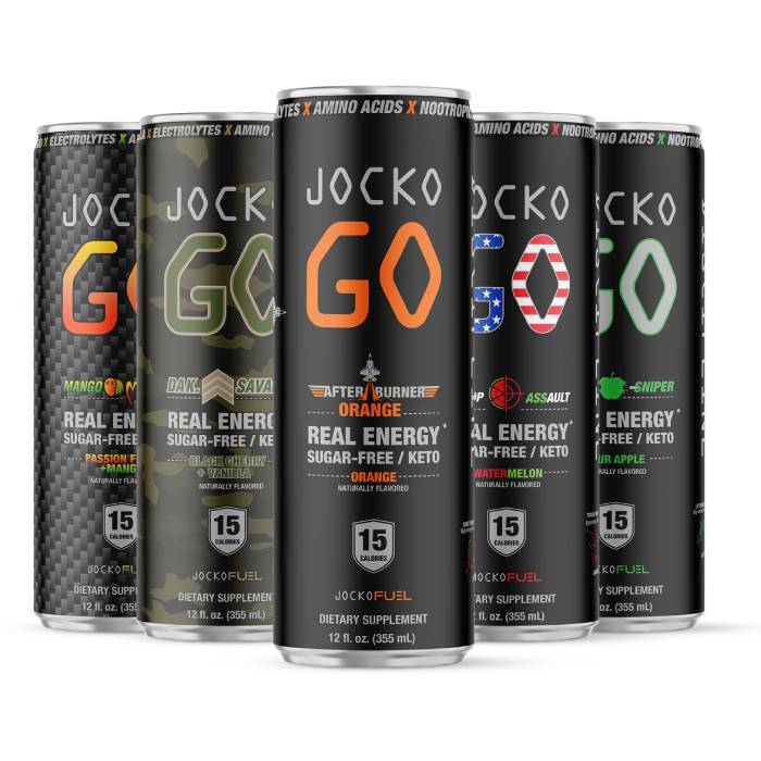 Jocko Go 355ml X 1  Dark Black Cherry Vanilla