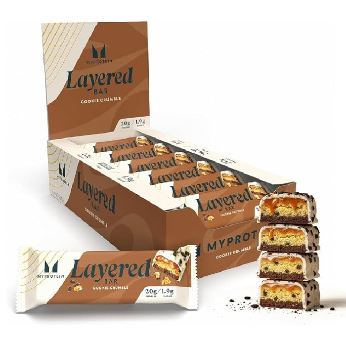 Crispy Layered Bar 12 Bars Cookie Crumble