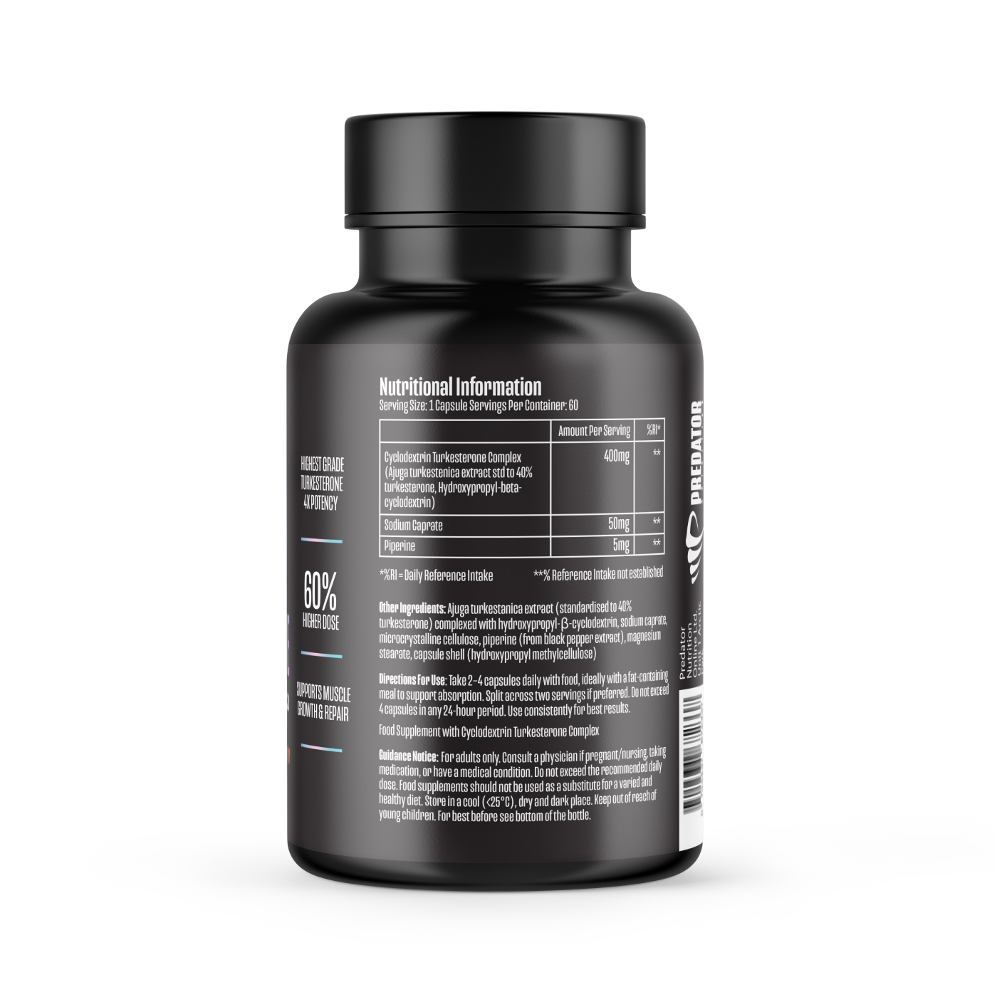 Turkesterone Elite 60 Capsules