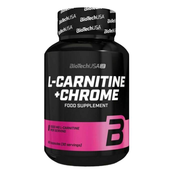 L-Carnitine + Chrome 60 Capsules