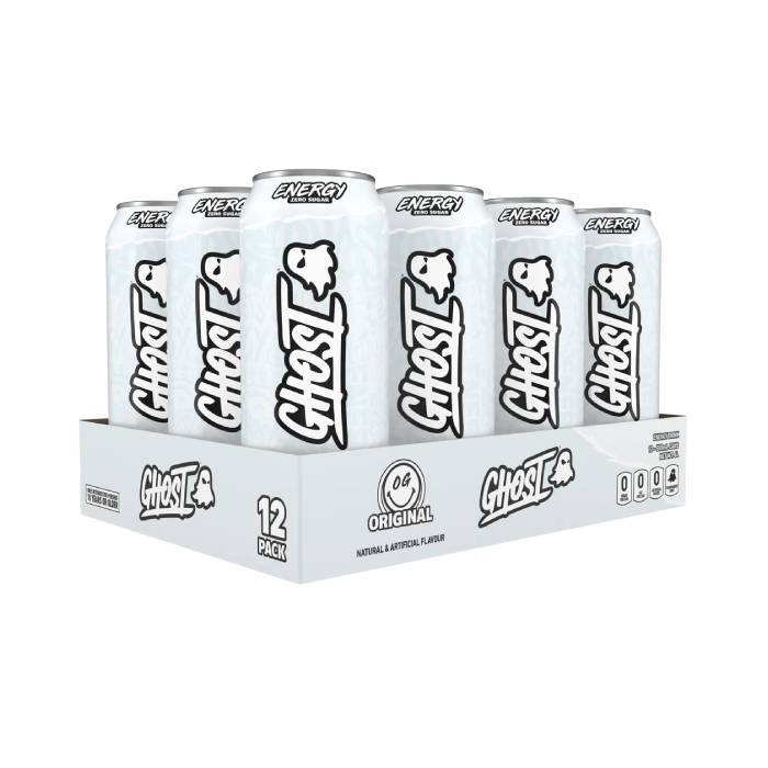 Dated Ghost Energy 12 Cans Original
