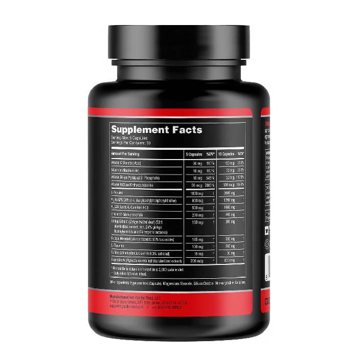 Gorilla Mind Smooth 150 Capsules