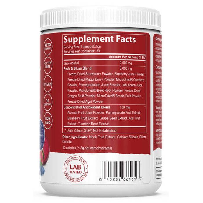 Exotic Reds and Blues 30 Servings Exotic Reds and Blues 30 Servings