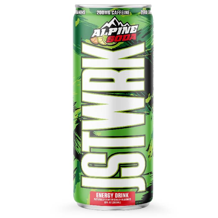 JST WRK Energy Can 1 Can Alphine Soda