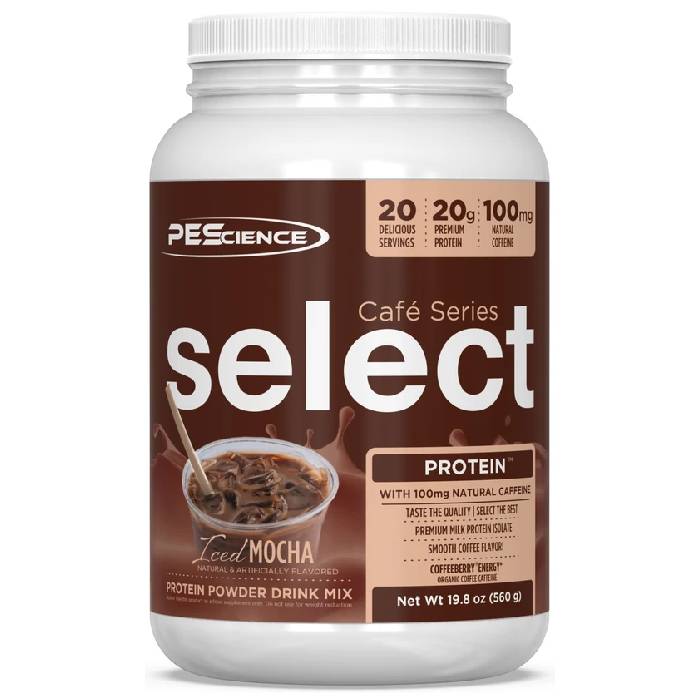 Select Protein Cafe Series 20 Servings Iced Mocha