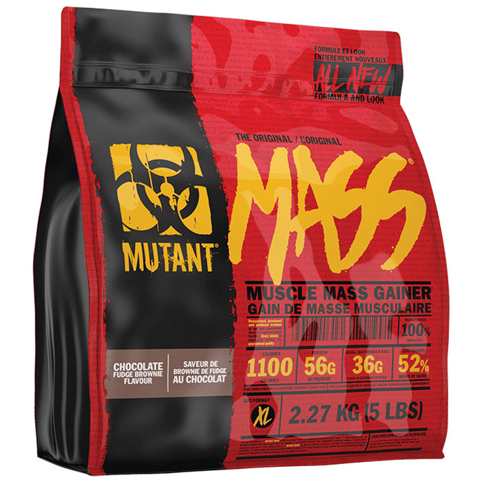 Mutant Mass 5lb (2.27kg) Chocolate Fudge Brownie