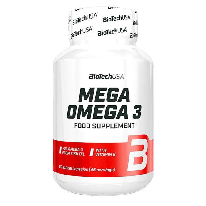 Mega Omega 3 180 Softgels