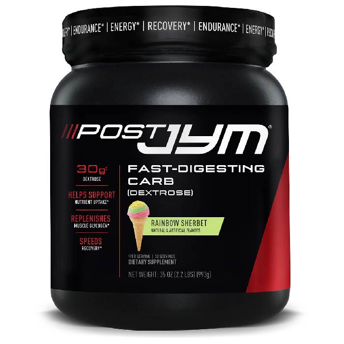 Post JYM Carb 30 Servings Rainbow Sherbert