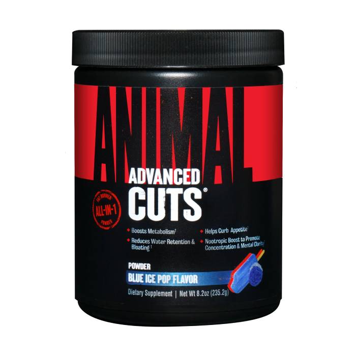 Animal Cuts Powder 42 Servings Blue Ice Pop