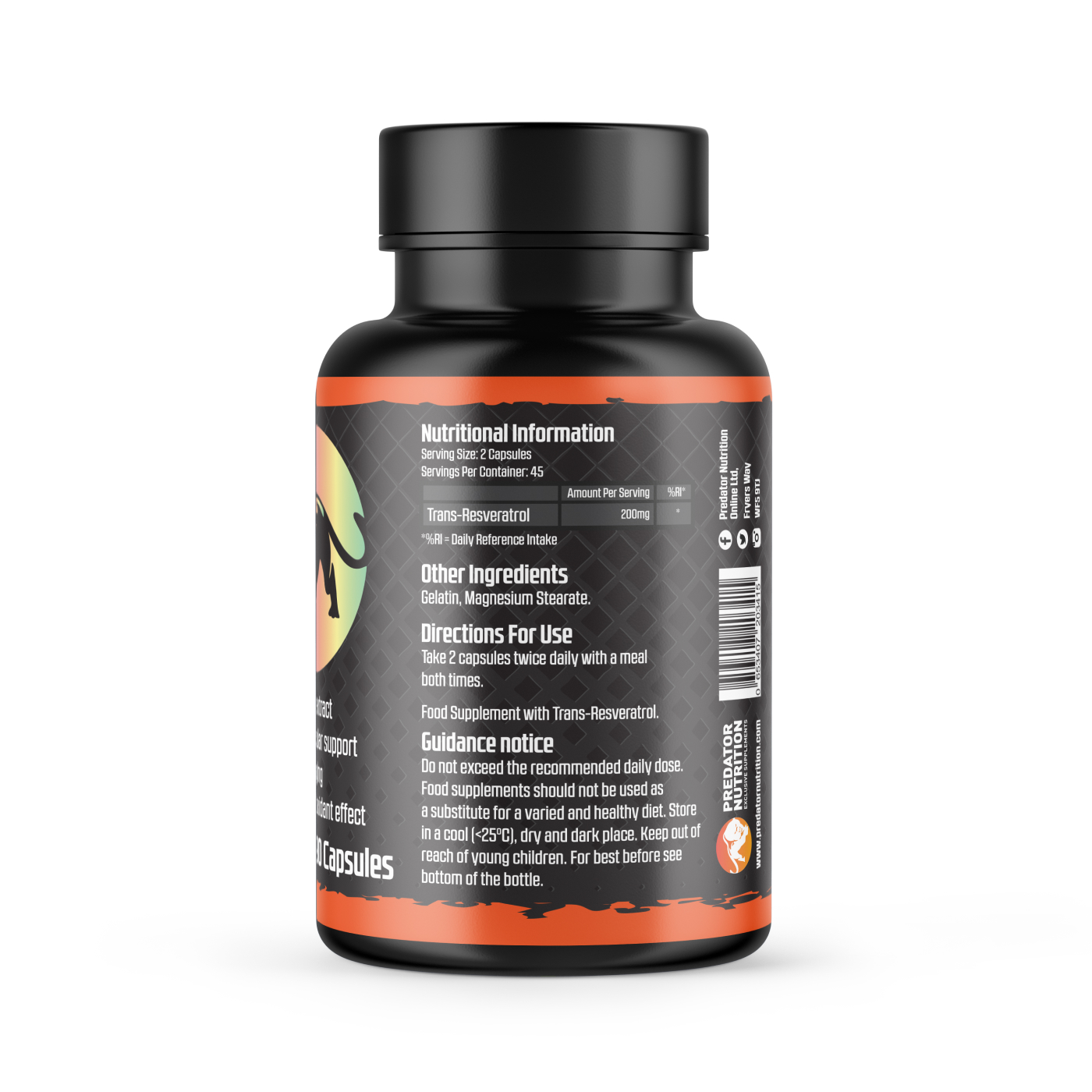 Resveratrol 90 Capsules Resveratrol 90 Capsules