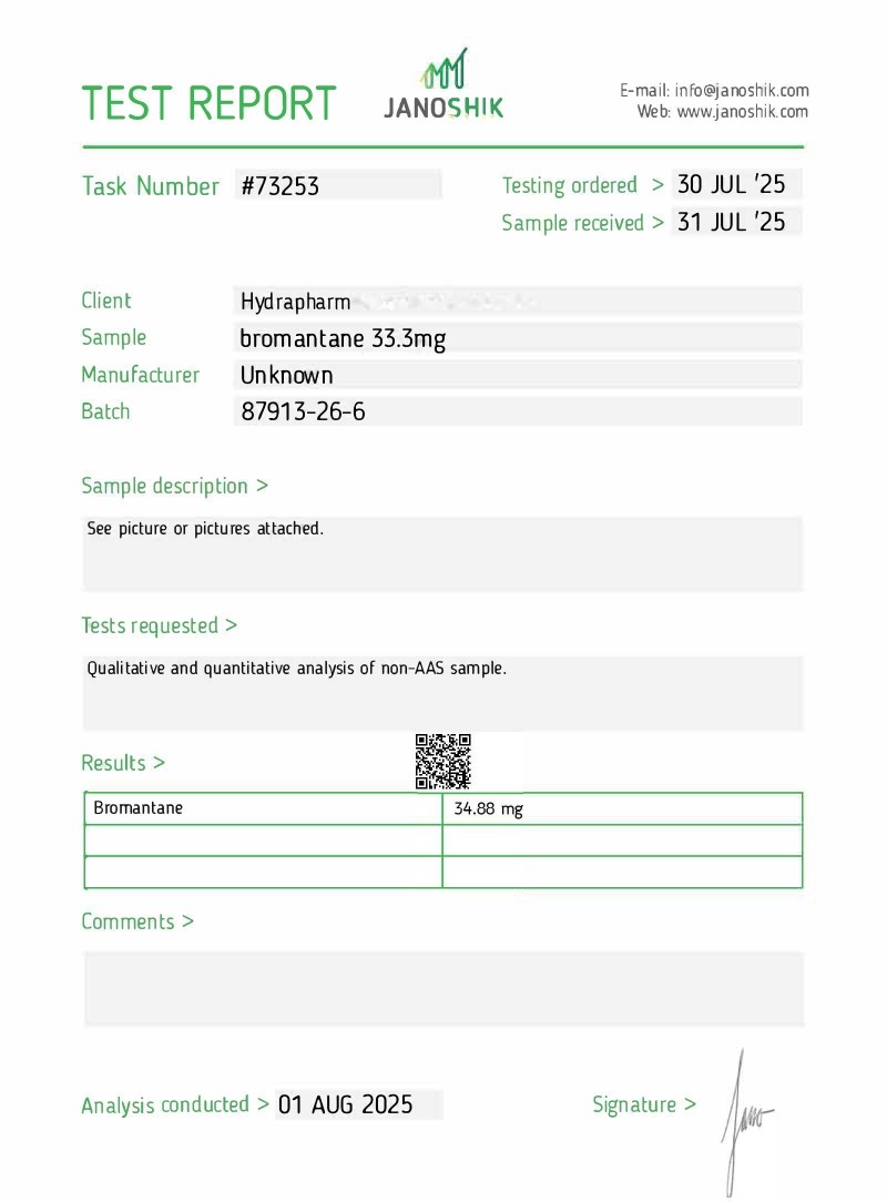 Bromantane 60 Capsules Bromantane 60 Capsules