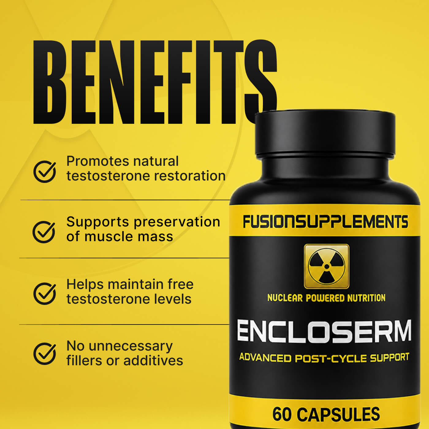 EncloSERM Enclomiphene 60 capsules