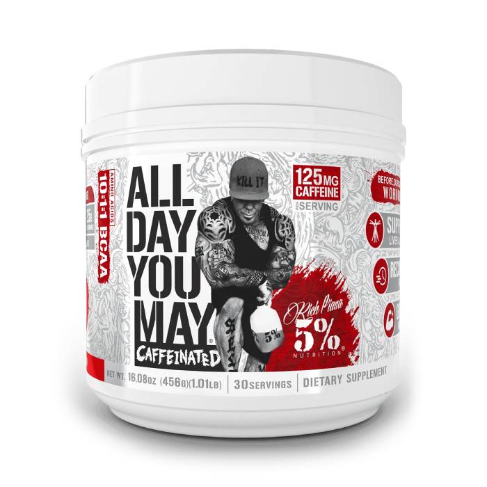 ALLDAYYOUMAY Caffeinated 30 Servings Fruit Punch