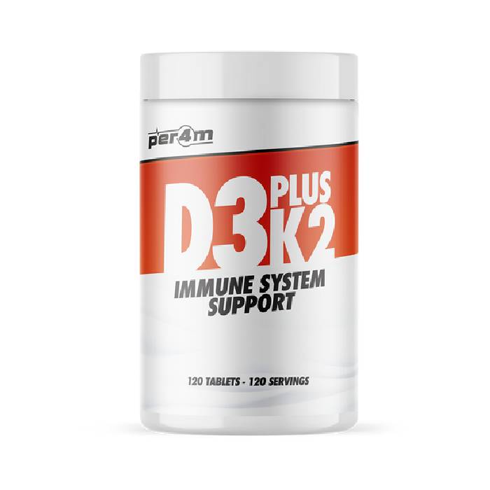 Vitamin D3 Plus K2 120 Tablets