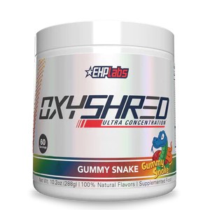 Oxyshred 60 Servings Gummy Snake