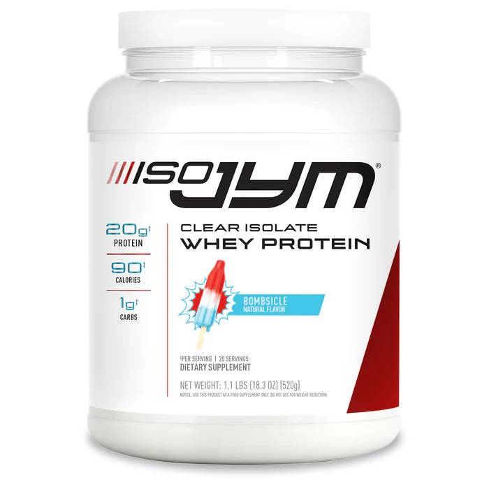 ISO Jym Clear Isolate Whey Protein 520g Bombsicle