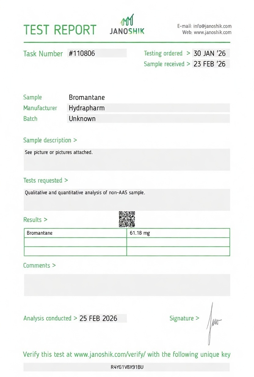 Bromantane 60 Capsules