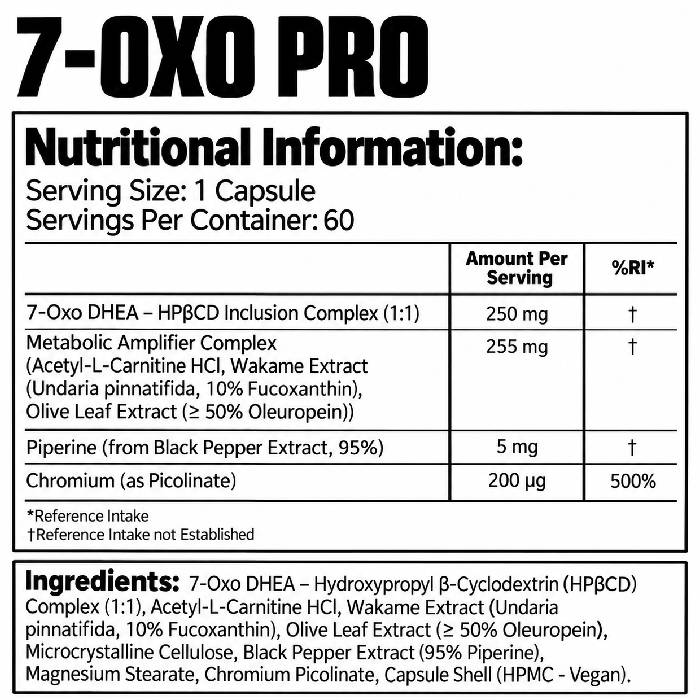7-OXO Pro 60 Capsules