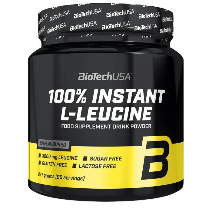 100% Instant L-leucine 90 Servings Unflavoured