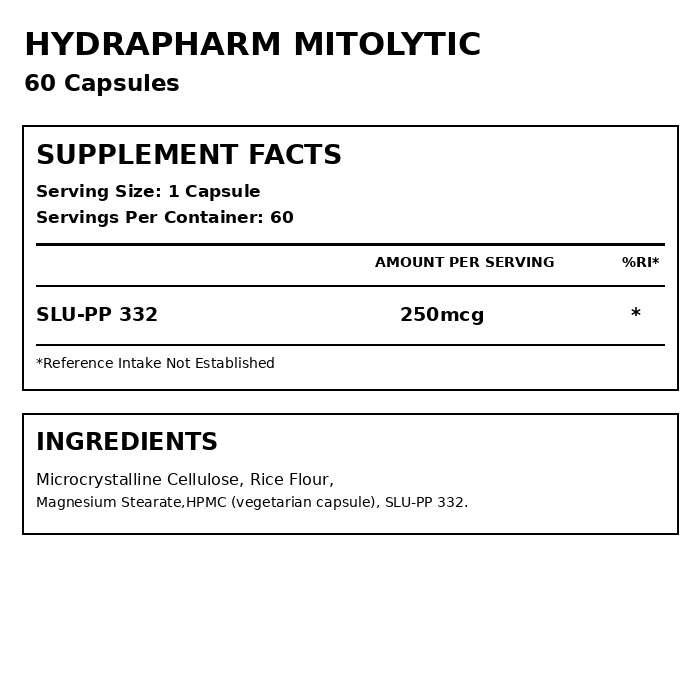 Mitolytic 60 Capsules