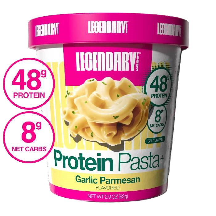 Legendary Foods Protein Pasta 6 Pack Garlic Parmesan