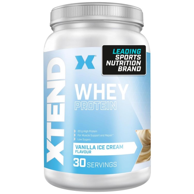 XTEND Whey 30 Servings Vanilla Ice Cream XTEND Whey 30 Servings Vanilla Ice Cream